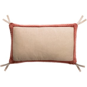 ΜΑΞΙΛΑΡΙ VIVARAISE ELISE CHAMBRAY TABAC 30X50 100% ΒΑΜΒΑΚΙ