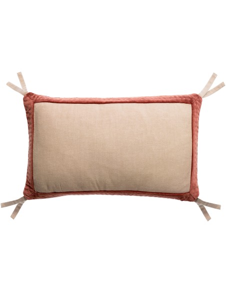 ΜΑΞΙΛΑΡΙ VIVARAISE ELISE CHAMBRAY TABAC 30X50 100% ΒΑΜΒΑΚΙ