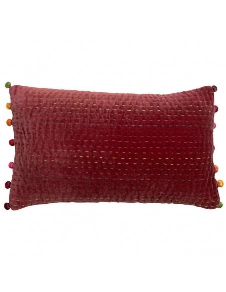 CUSHION VIVARAISE GASTOUNET VELOURS TOMETTE 30x50 100% VELVET COTTON