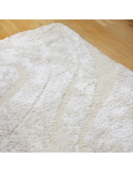 RUG VIVARAISE ALIVIO NEIGE 80X150 72%RECYCLED POLYESTER 28% POLYESTER