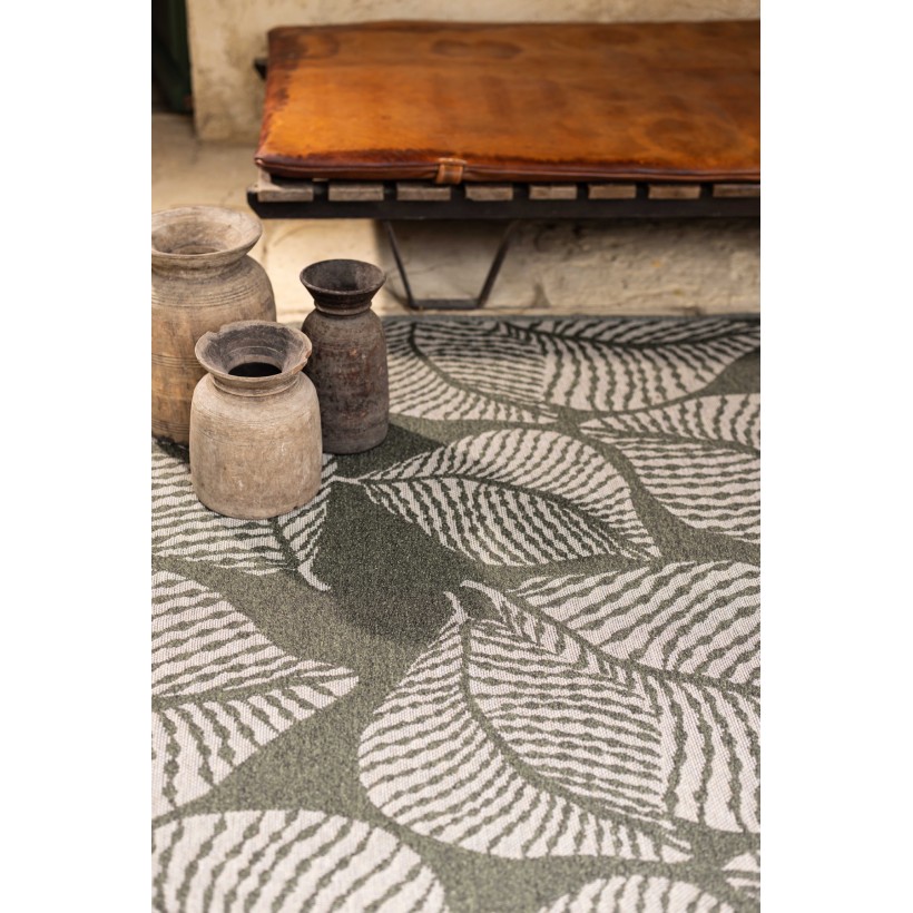 RUG VIVARAISE FLORA EUCALYPTUS 200x290 100%RECYCLED POLYESTER