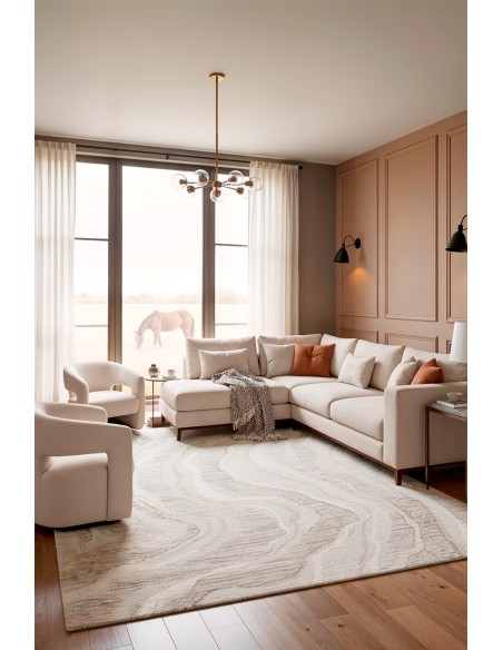 RUG VIVARAISE KALIO NATUREL 200X290 51%POLYESTER 49% POLYPROPYLENE