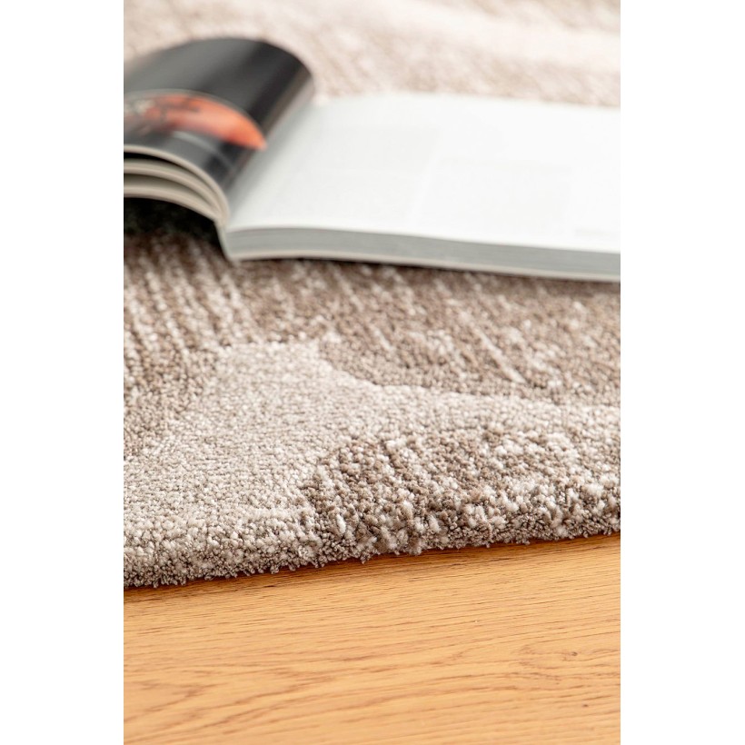 ΧΑΛΙ VIVARAISE KALIO NOISETTE 200X290 51%POLYESTER 49% POLYPROPYLENE