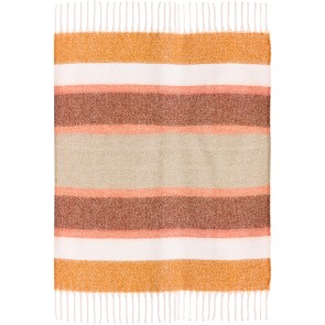 THROW VIVARAISE ISABEL RAYE CUIVRE 130X160 100% RECYCLED POLYESTER 2