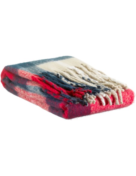 ΡΙΧΤΑΡΙ VIVARAISE ISABEL TARTAN MARINE 130X160 100% ΑΝΑΚΥΚΛΩΜΕΝΟ ΠΟΛΥΕΣΤΕΡ