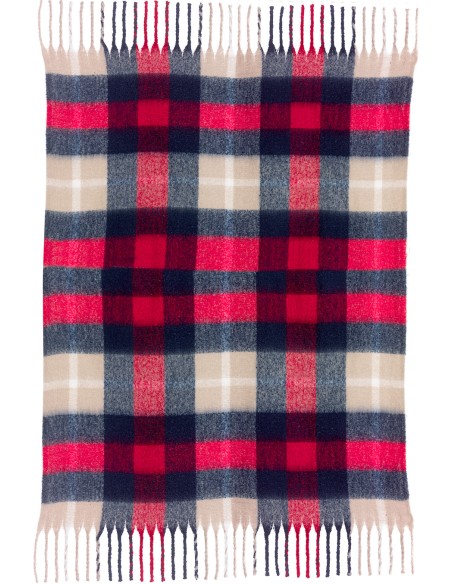 ΡΙΧΤΑΡΙ VIVARAISE ISABEL TARTAN MARINE 130X160 100% ΑΝΑΚΥΚΛΩΜΕΝΟ ΠΟΛΥΕΣΤΕΡ