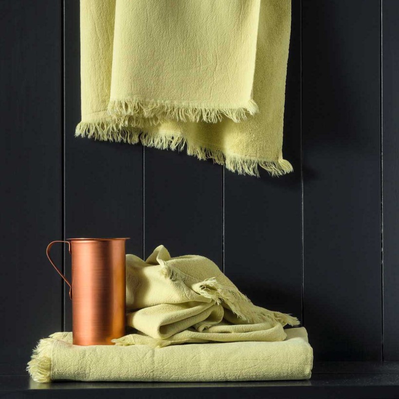 FACE TOWEL LA CERISE LUNA BUTTER 50X100 100% ORGANIC COTTON