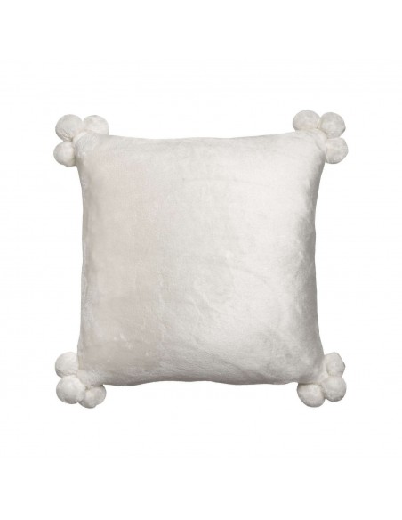 ΜΑΞΙΛΑΡΙ VIVARAISE TENDER POMPONS NEIGE 45×45 100% POLYESTER