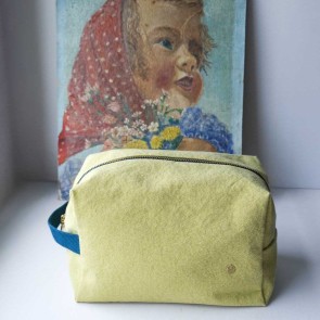 TOILETRY BAG LA CERISE CUBE IONA ANANAS 22x14 ORGANIC COTTON 2