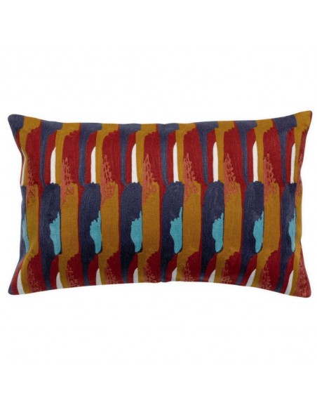 HANDMADE CUSHION VIVARAISE NINA RUBIS 40×65 100% COTTON