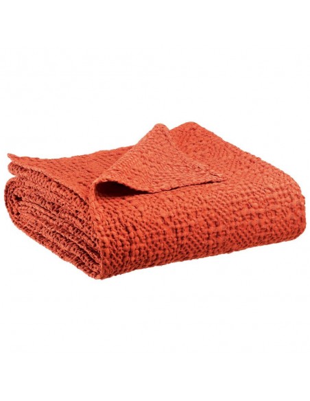 THROW VIVARAISE TANA ROOIBOS 140X200 100% COTTON